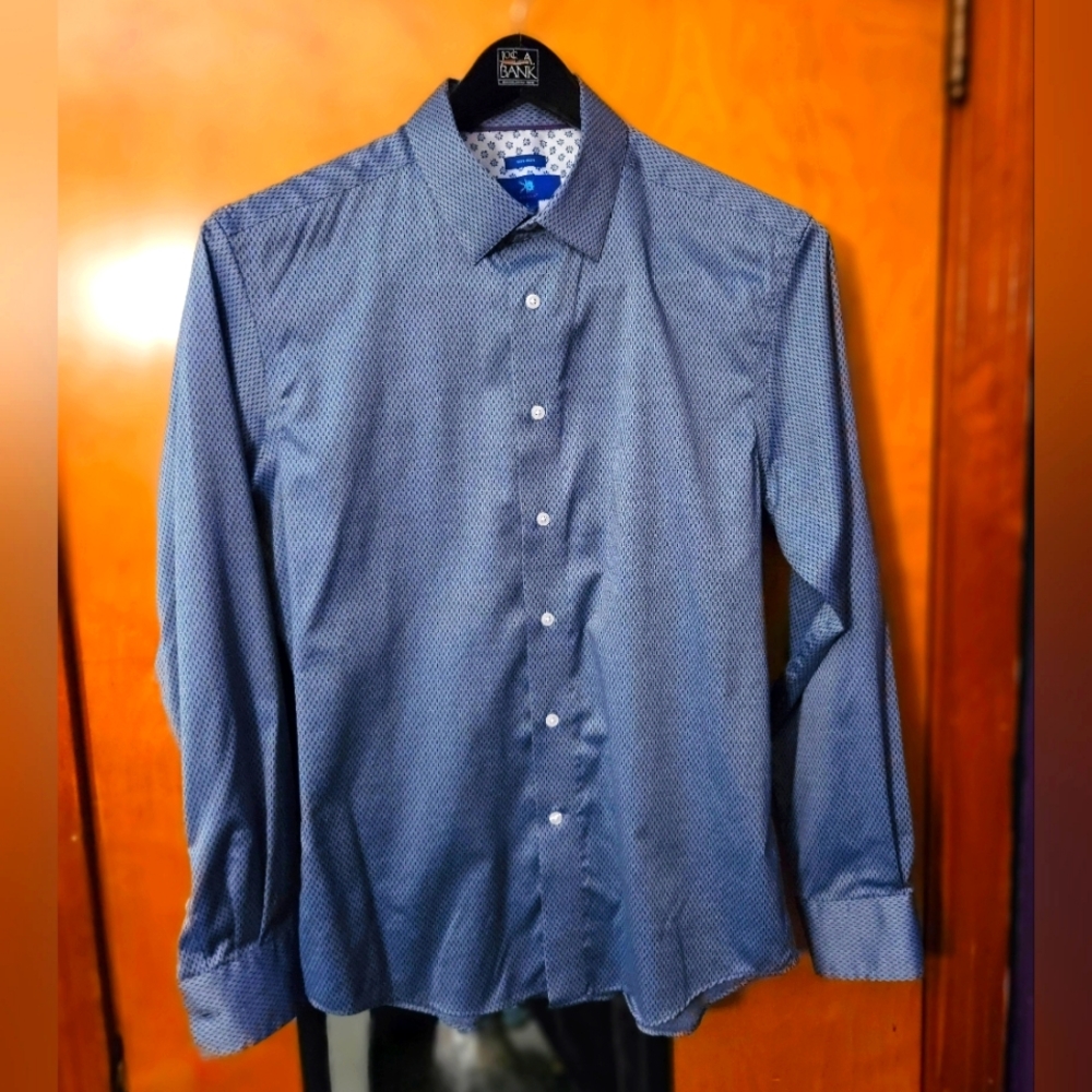 Egara Slim Fit Casual Flip Cuff Shirt